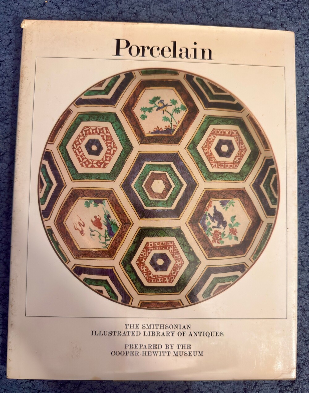 Porcelain Jerry E. Patterson 1979 Smithsonian Antiques Hardcover Dust Jacket